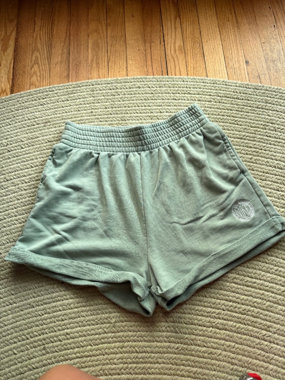 Nike Green Shorts Pull on comfy stretch